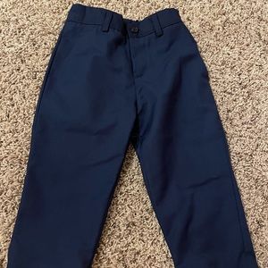 Toddler navy dress pants